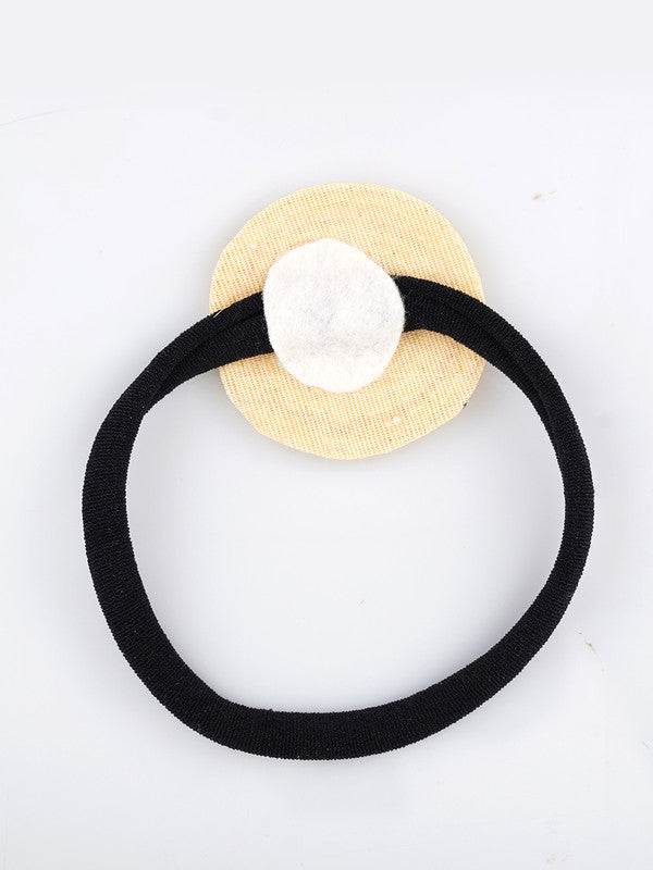 Sunny Nylon Beaded Baby Headband for Babies - Cheery Smiley