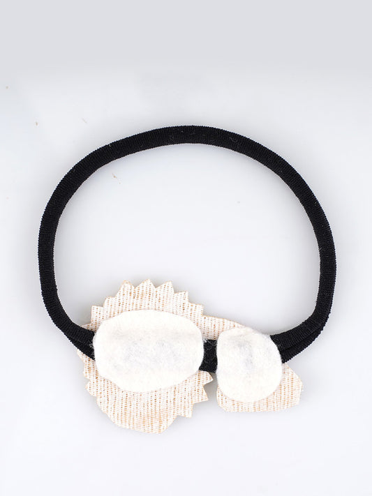 Sunny Delight Beaded Nylon Baby Head Band for Babies - Rainbow