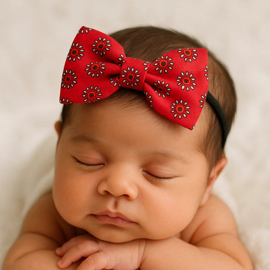 Vibrant Floral Print Baby Headbands - Set of 3 - Choko