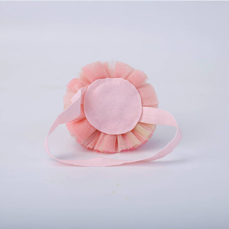 Choko Glitter Crown Birthday Headband - Pink