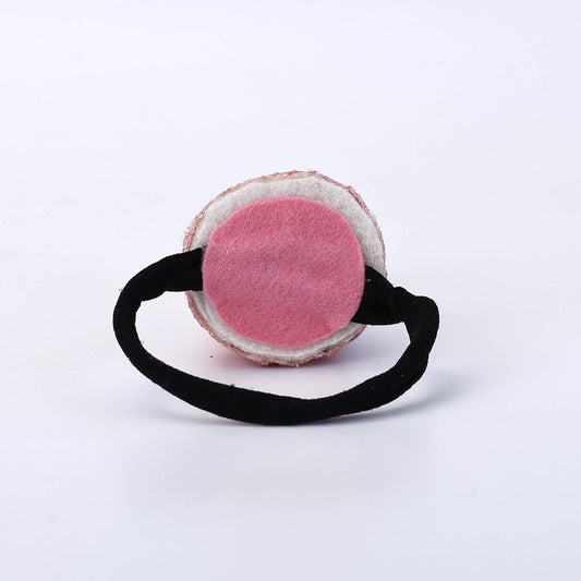 Choko Pom Pom Birthday Party Hat Headband - Pink