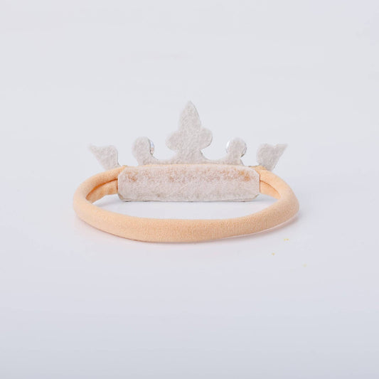 Choko Glitter Crown Birthday Headband - Gold