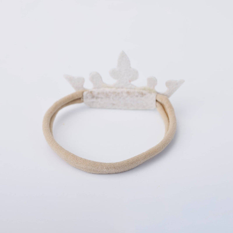 Choko Glitter Crown Birthday Headband - Blue