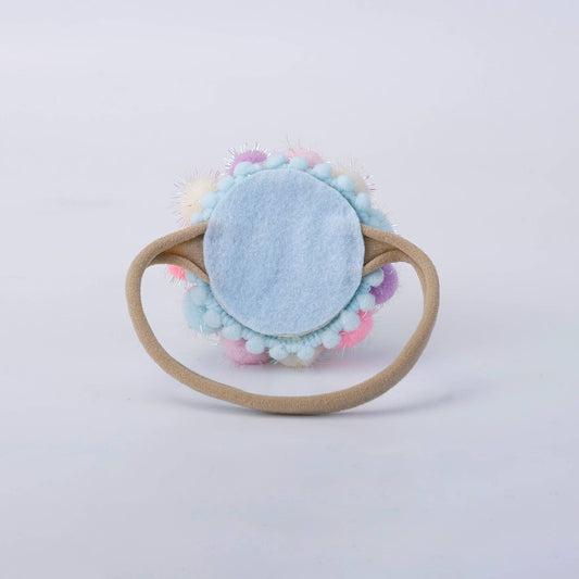 Choko Sparkle Birthday Party Hat Headband - Blue