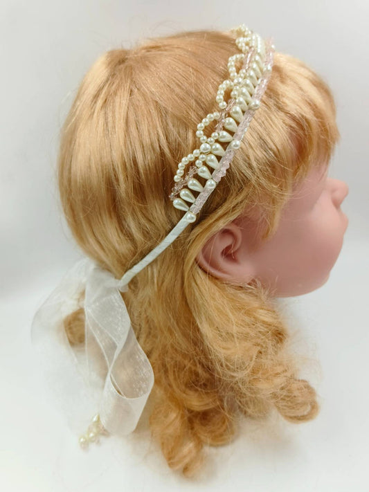 Ethereal Royalty Pearl Headband