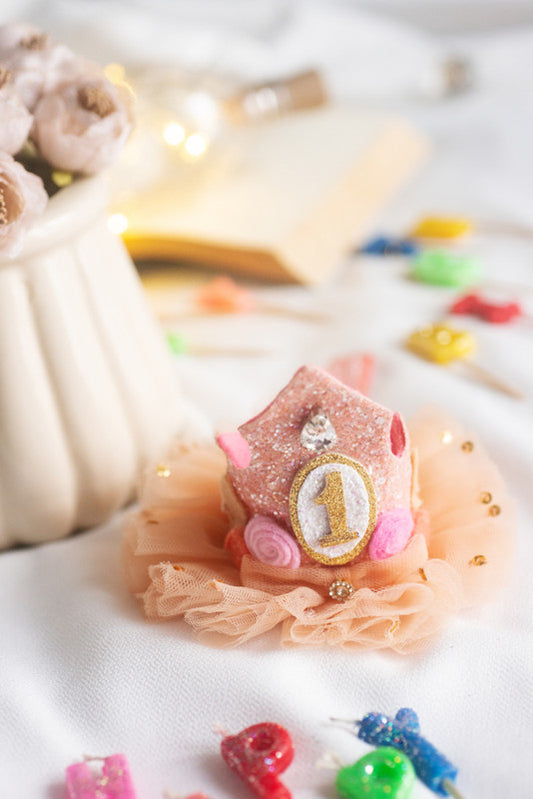 1st Birthday Crown Hairband for Babies - Enchanted Princess - Choko