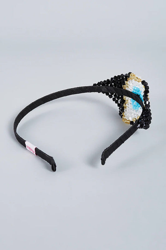 Evil Eye Hairband for Girls & Kids - Protective Sky Blue - Choko