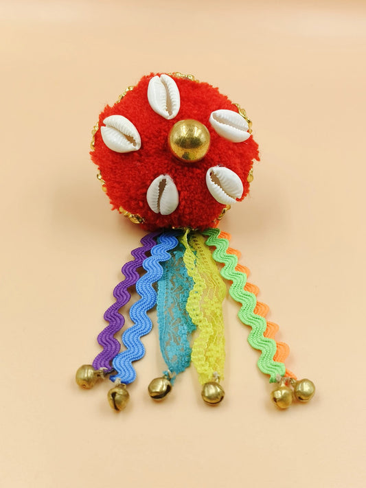 Diwali Themed Razzle Dazzle Hair Clips (Set of 2) for Girls & Kids - Choko