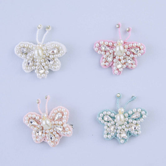 Choko Pastel Butterfly Clips Set
