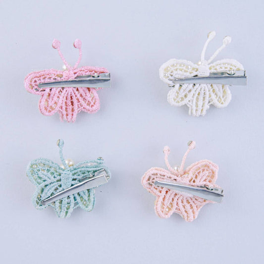 Choko Pastel Butterfly Clips Set