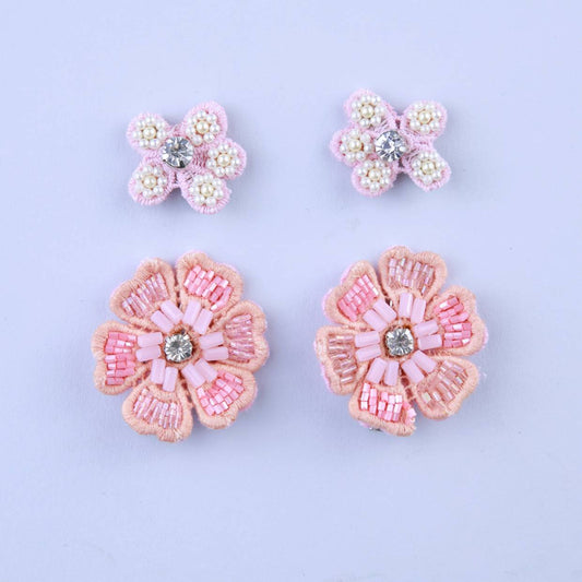 Choko Enchanted Pink Floral Headband for Baby Girls