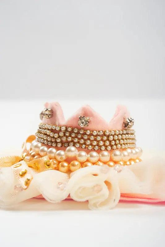 Dusty Pink Diadem Hairclip/Hairband Choko