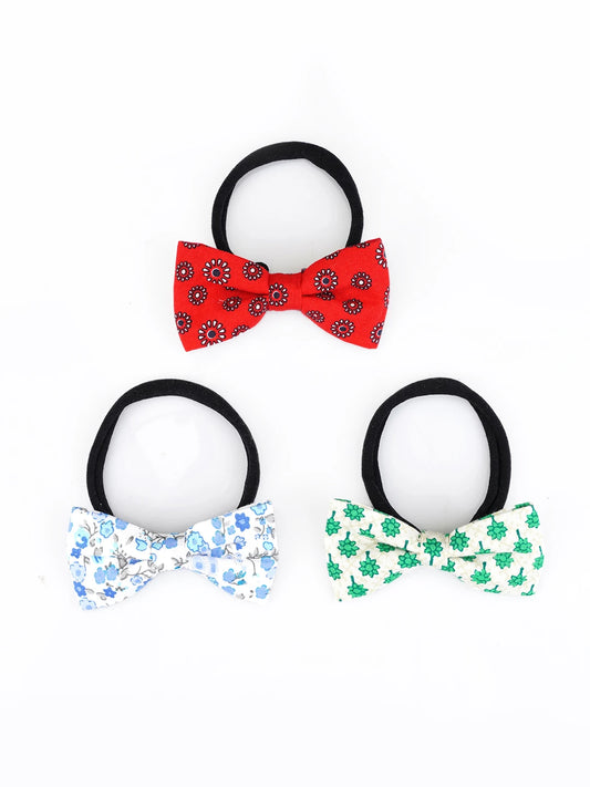 Vibrant Floral Print Baby Headbands - Set of 3 - Choko