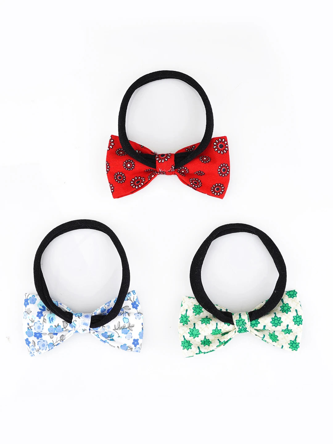 Vibrant Floral Print Baby Headbands - Set of 3 - Choko