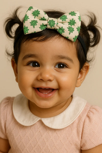Vibrant Floral Print Baby Headbands - Set of 3 - Choko