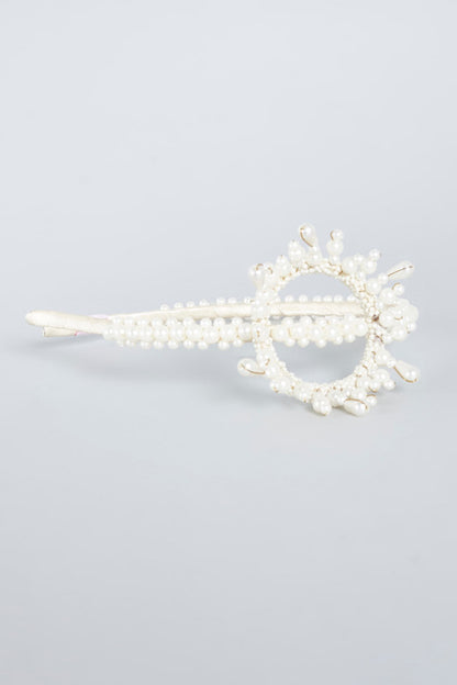 Choko – Snow Queen’s Crown Pearl Hairband for Girls & Kids – Off White