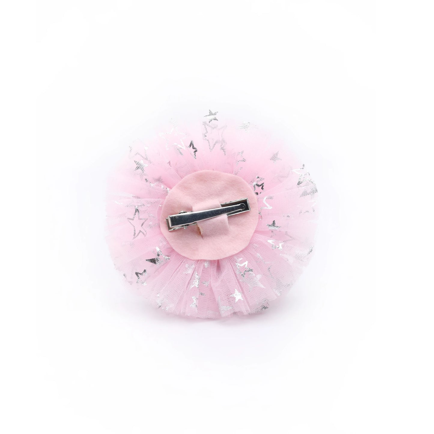 Baby Girl Birthday Glitter Crown Hair Clip - Pink Gold Bow | Choko - Choko