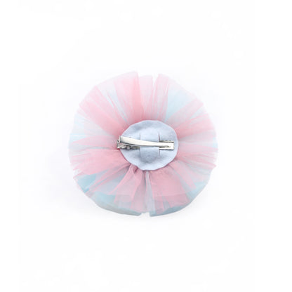Baby Girl Birthday Purple Crown Hair Clip - Silver Glitter Gems | Choko - Choko