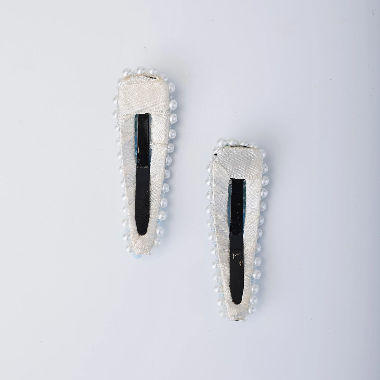 Choko Beaded Hair Clip Set for Girls - Blue - Choko