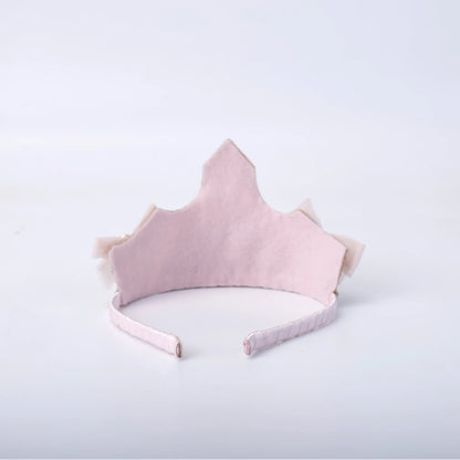 Choko Sparkling Rainbow Birthday Crown Headband - Pink, for Baby Girls and Boys - Choko