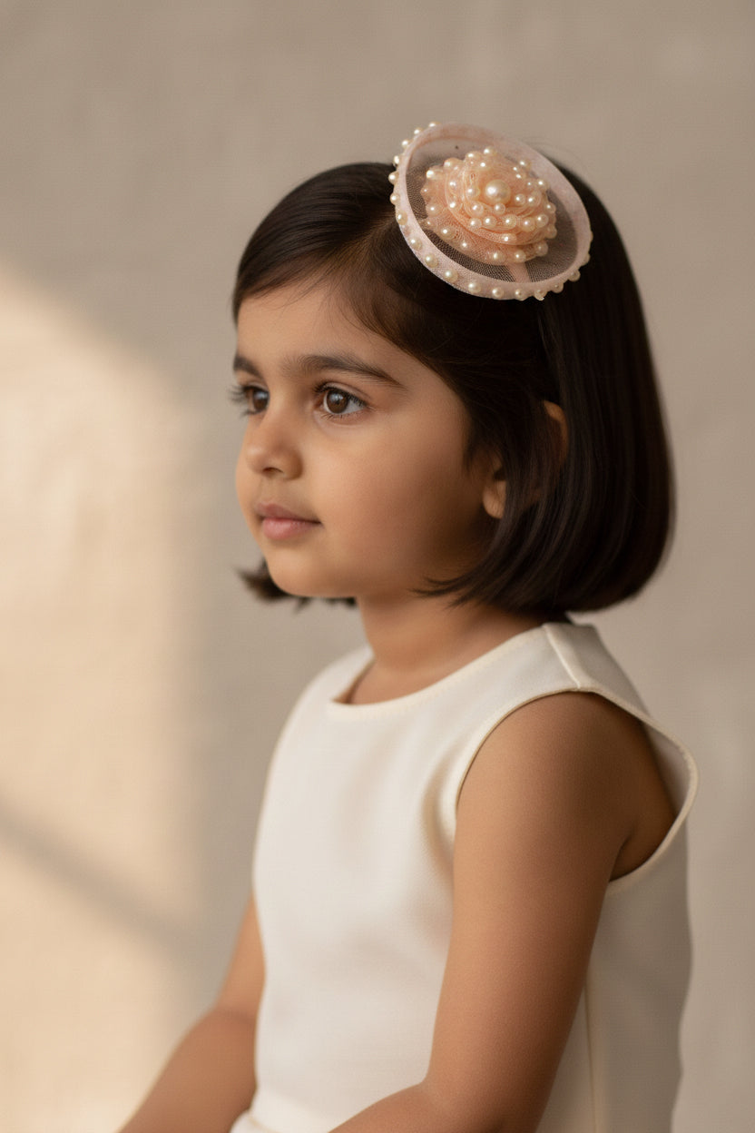 Golden Glow Birthday Hair Clip for Baby Girls - Choko