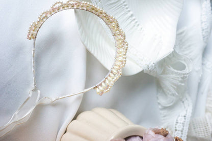 Ethereal Royalty Pearl Headband