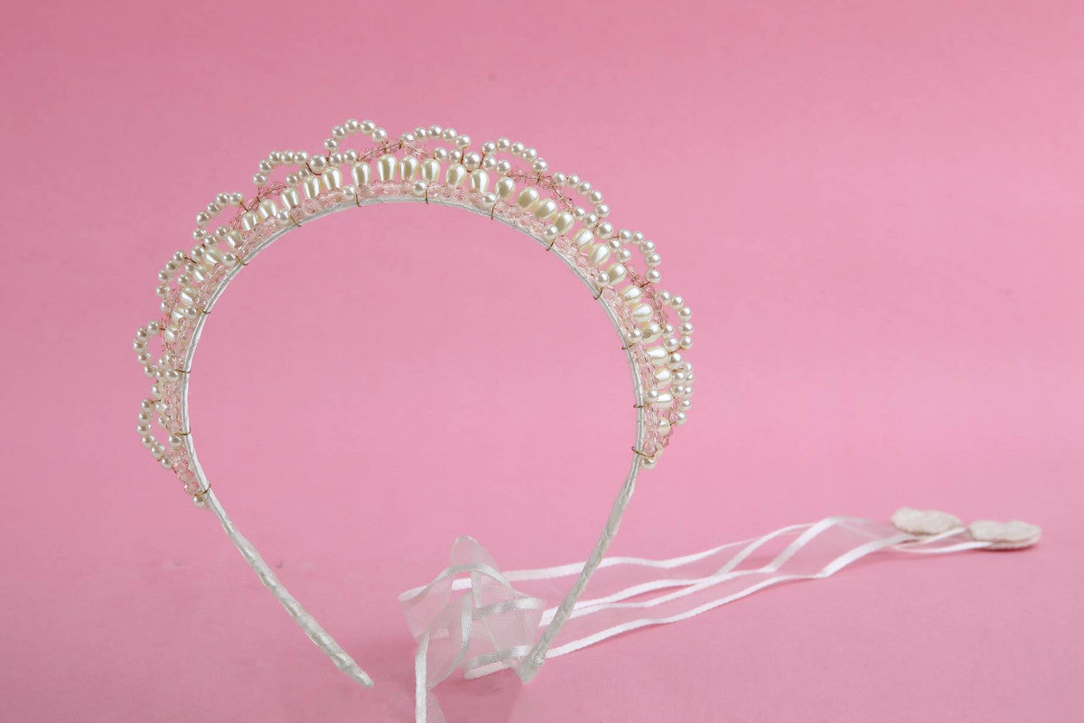 Ethereal Royalty Pearl Headband