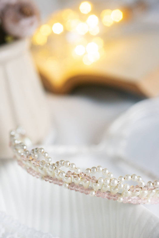 Ethereal Royalty Pearl Headband
