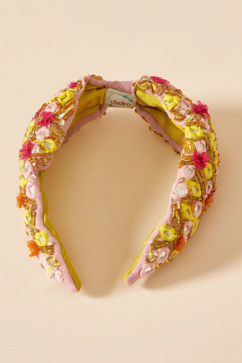 Ethnic Beauty EmbroideRed Headband