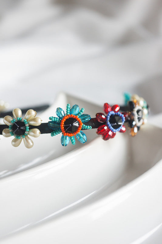 Colourful Happy Floret Hairband for Girls & Kids – Joyful Bloom Choko