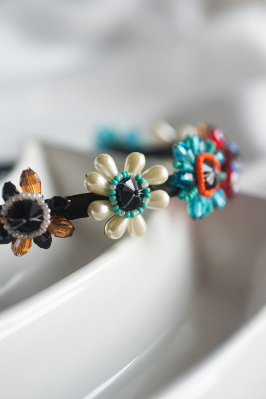 Colourful Happy Floret Hairband for Girls & Kids – Joyful Bloom Choko