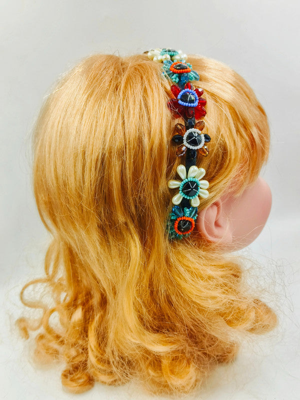 Colourful Happy Floret Hairband for Girls & Kids – Joyful Bloom Choko