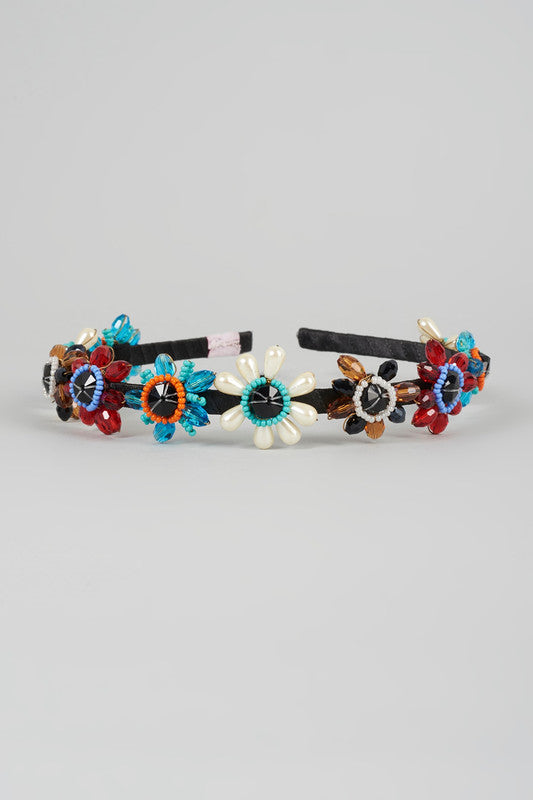 Colourful Happy Floret Hairband for Girls & Kids – Joyful Bloom Choko
