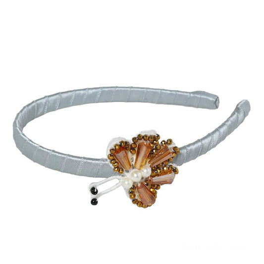 White Butterfly Driblet Hairband for Girls & Kids – Delicate Summer Aesthetic - Choko