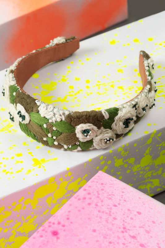 Green Enchanted Garden Hairband