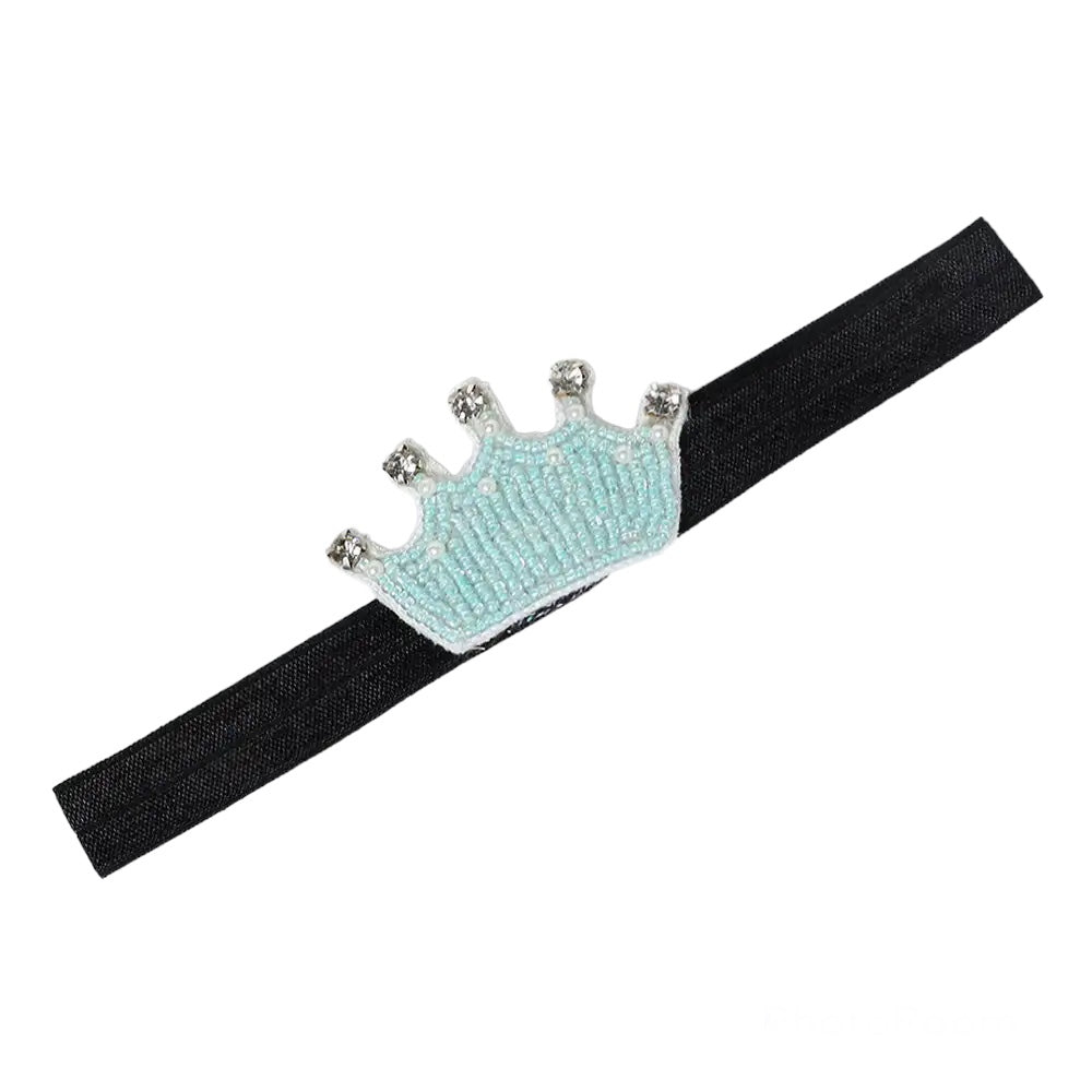 Cerulean Senorita Crown Crystal Headband for Girls - Choko