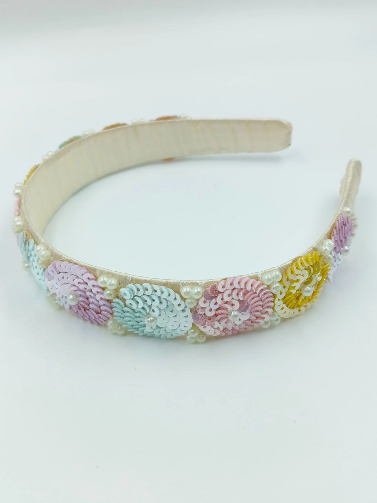 Kids Sequin & Pearl Hairband Pink – Cute Hairband for Girls | Choko - Choko