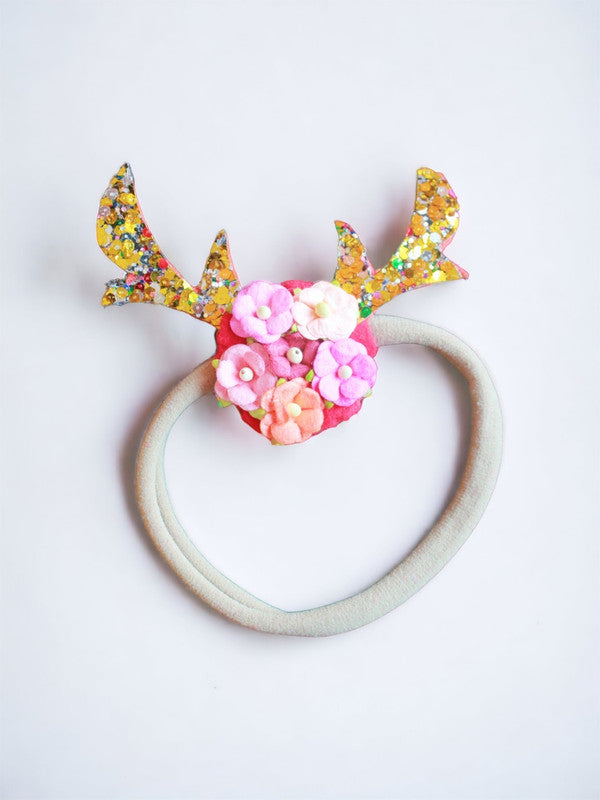Choko Reindeer's Antler Hairband for Babies - Christmas
